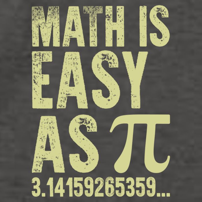 Math Is Easy As Pi Geeky Math Nerdy Funny Pi Day Gift Vector Backpack