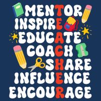 Mentor Inspire Educate Coach Share Influence Encourage Teacher Back To School Cool Comfort Performance Bucket Hat