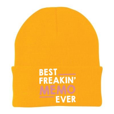 Memo Idea For Grandma Mothers Day Best Freakin' Memo Ever Gift Knit Cap Winter Beanie