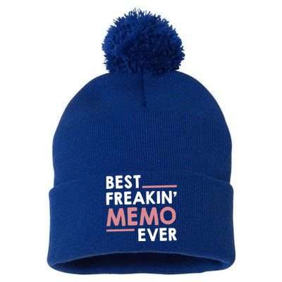 Memo Idea For Grandma Mothers Day Best Freakin' Memo Ever Gift Pom Pom 12in Knit Beanie