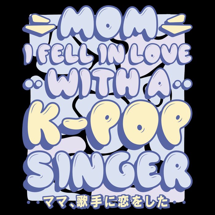 Mom I Fell In Love With A K Pop Singer 7-Panel Snapback Hat