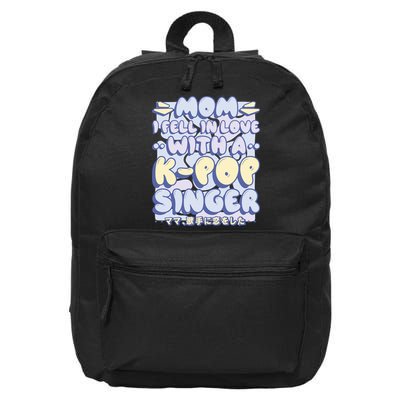 Mom I Fell In Love With A K Pop Singer 16 in Basic Backpack