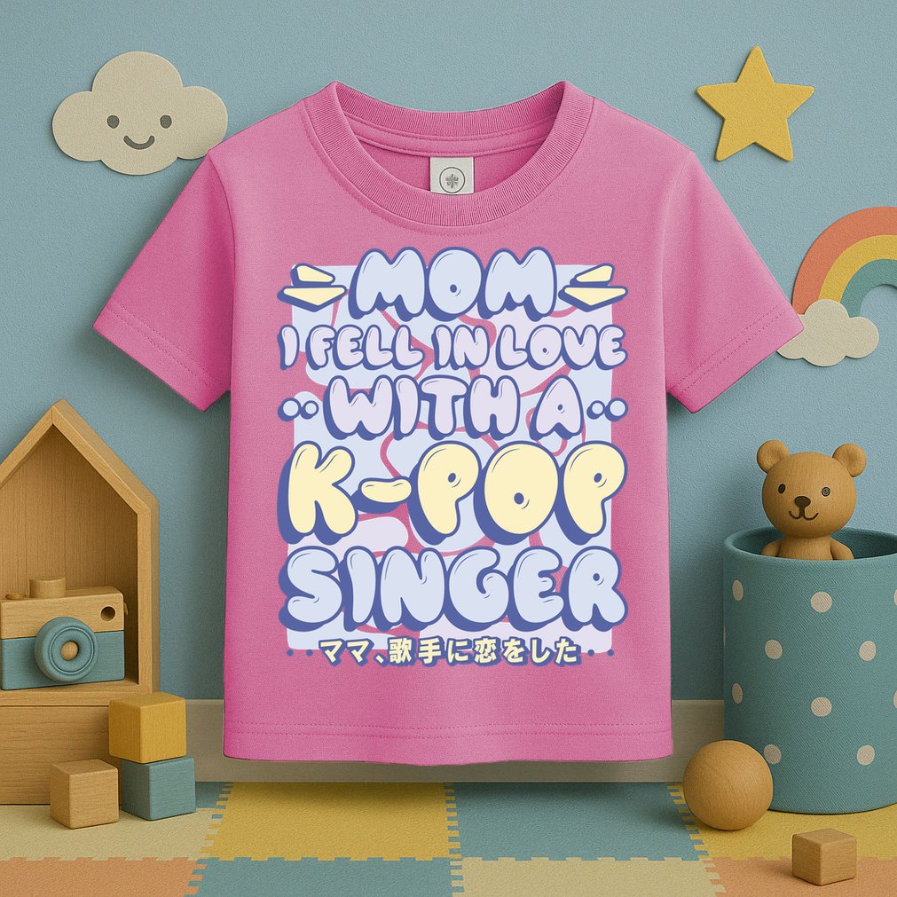 Mom I Fell In Love With A K Pop Singer Toddler T-Shirt