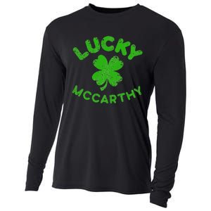 McCarthy Irish Family Saint Patrick's Day Irish McCarthy Cooling Performance Long Sleeve Crew