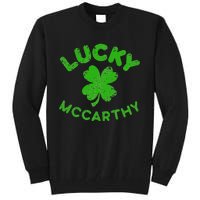 McCarthy Irish Family Saint Patrick's Day Irish McCarthy Tall Sweatshirt