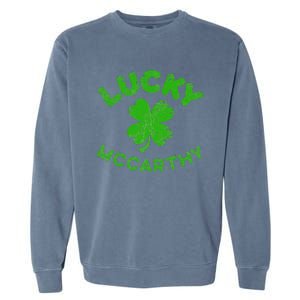 McCarthy Irish Family Saint Patrick's Day Irish McCarthy Garment-Dyed Sweatshirt