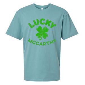 McCarthy Irish Family Saint Patrick's Day Irish McCarthy Sueded Cloud Jersey T-Shirt