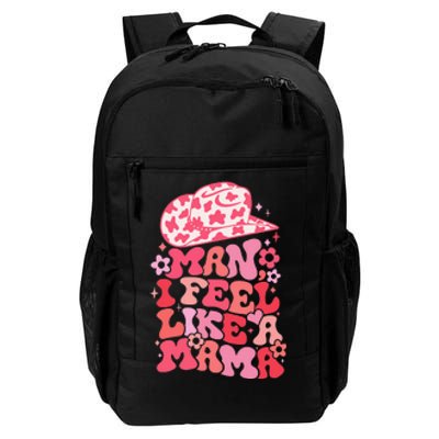 Man I Feel Like A Mama Western Baby Announcement Daily Commute Backpack