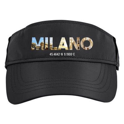 Milano Italy Fashion Italian Native Milano Italia Adult Drive Performance Visor