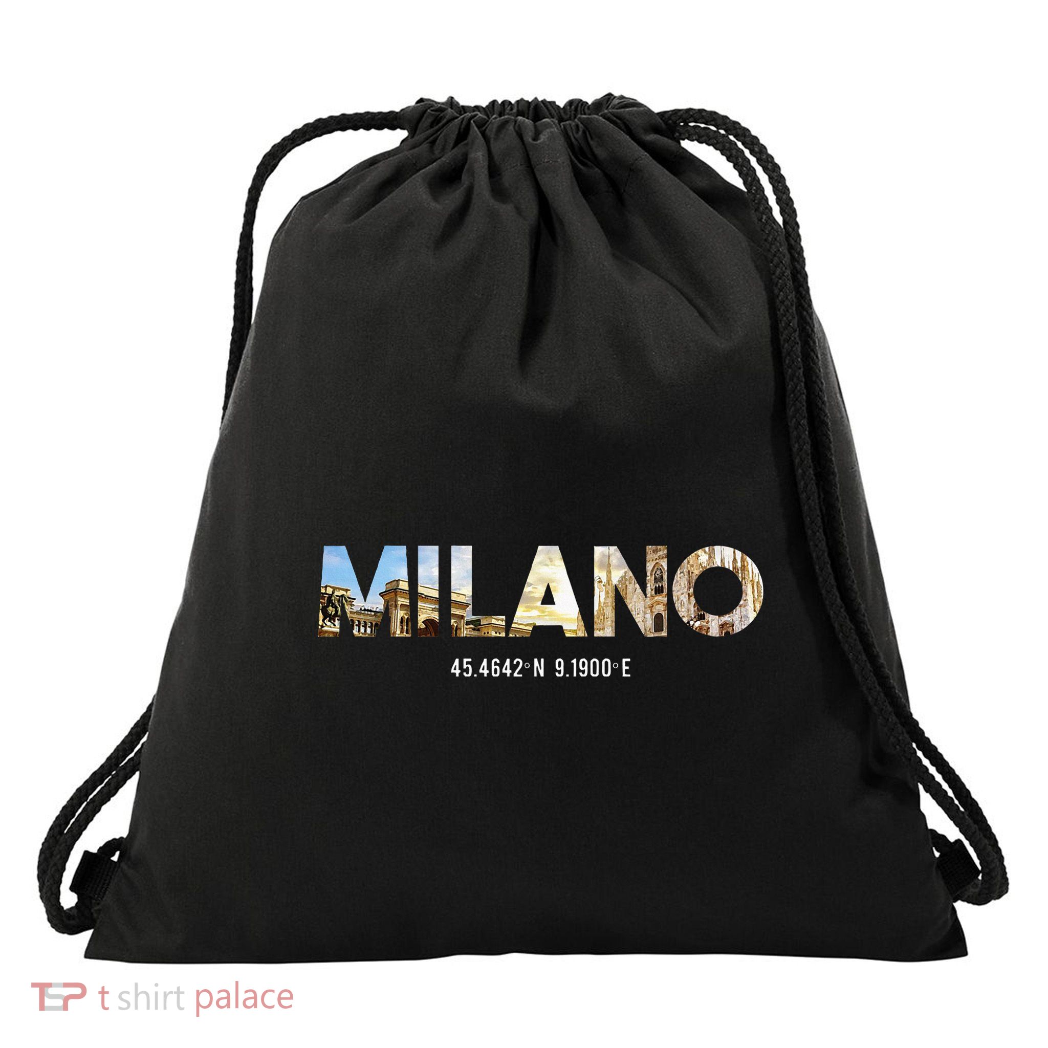 Milano Italy Fashion Italian Native Milano Italia Drawstring Bag