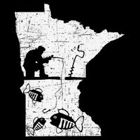 Minnesota Ice Fishing Love Minnesota Fishing Impact Tech Backpack