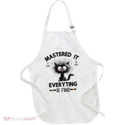 Mastered It Funny Graduate Master Degree Graduation Full-Length Apron With Pockets
