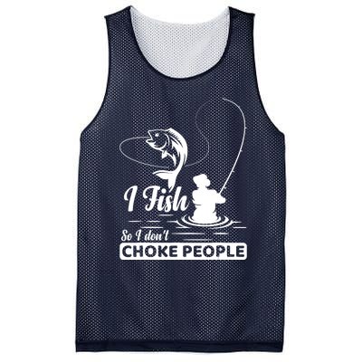 Meme I Fish So I Don't Choke People Funny Sayings Fishing I Fish Meme Shirt Mesh Reversible Basketball Jersey Tank