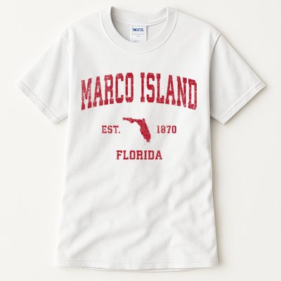 Marco Island Florida Fl Vintage Sports Tall T-Shirt