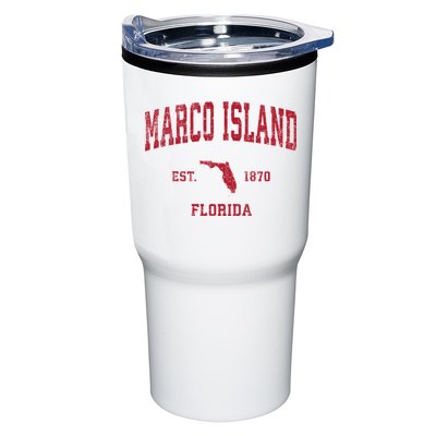 Marco Island Florida Fl Vintage Sports Tumbler
