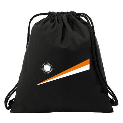 Marshall Islands Flag Majuro Drawstring Bag