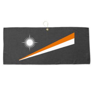 Marshall Islands Flag Majuro Large Microfiber Waffle Golf Towel