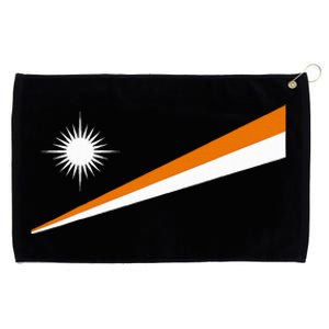 Marshall Islands Flag Majuro Grommeted Golf Towel