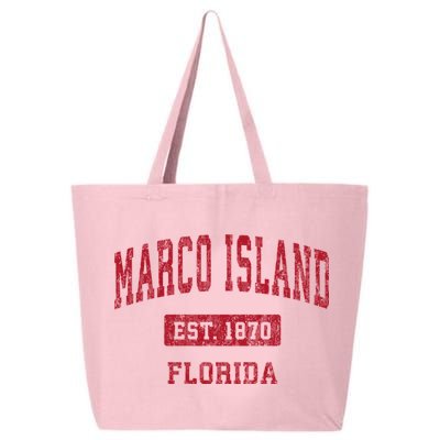 Marco Island Florida Fl Vintage Sports Design 25L Jumbo Tote