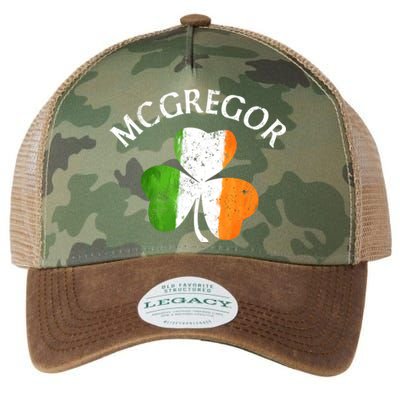 Mcgregor Irish Family Name Great Gift Legacy Tie Dye Trucker Hat