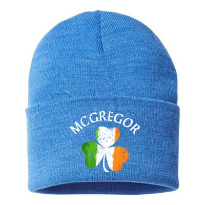 Mcgregor Irish Family Name Great Gift Sustainable Knit Beanie