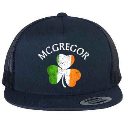 Mcgregor Irish Family Name Great Gift Flat Bill Trucker Hat