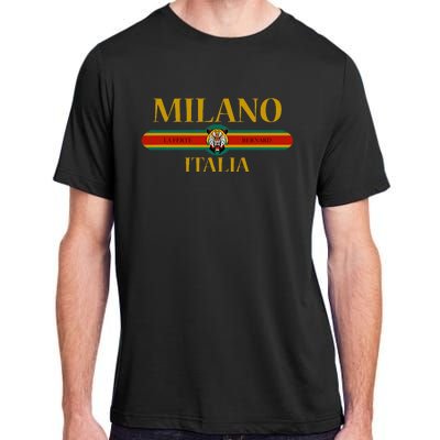 Milano Italia Fashion Tiger Face Milan Italy Adult ChromaSoft Performance T-Shirt