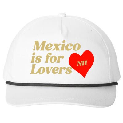 Mexico Is For Lovers Snapback Five-Panel Rope Hat