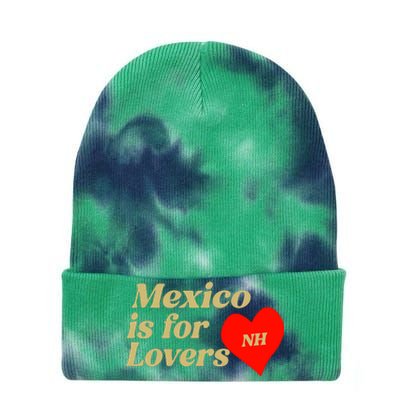 Mexico Is For Lovers Tie Dye 12in Knit Beanie