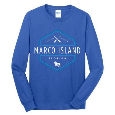 Marco Island Florida Beach Graphic Cool Gift Tall Long Sleeve T-Shirt