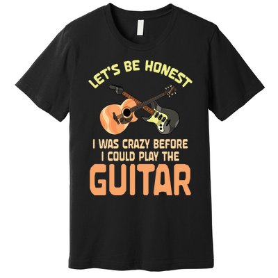 Musical Instrument Guitar Music Gift Idea Premium T-Shirt