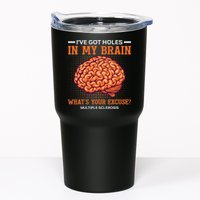 Ms IVe Got Holes In My Brain Multiple Sclerosis Awareness Tumbler