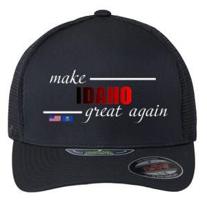 Make Idaho Great Again Flexfit Unipanel Trucker Cap