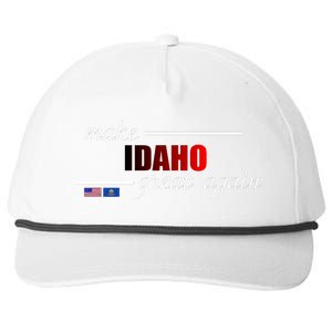 Make Idaho Great Again Snapback Five-Panel Rope Hat