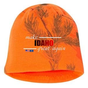 Make Idaho Great Again Kati - Camo Knit Beanie