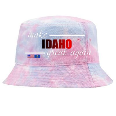 Make Idaho Great Again Tie-Dyed Bucket Hat