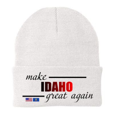 Make Idaho Great Again Knit Cap Winter Beanie