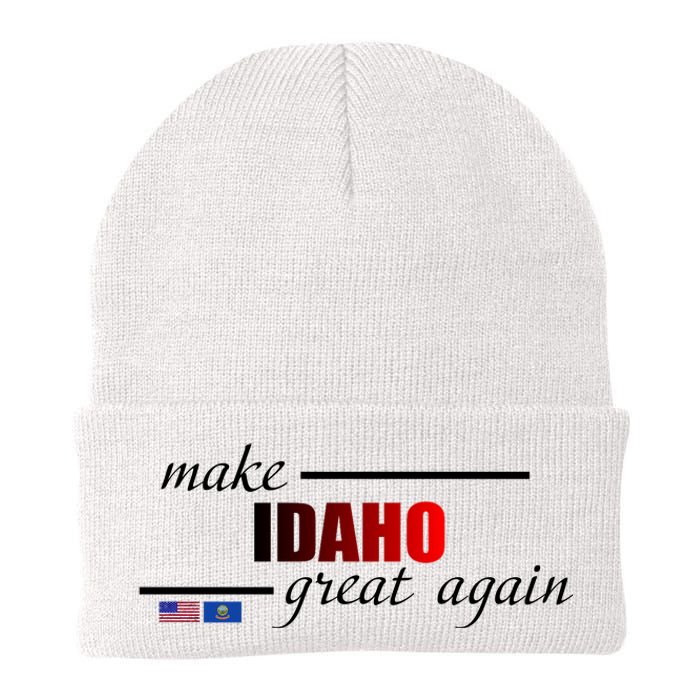 Make Idaho Great Again Knit Cap Winter Beanie