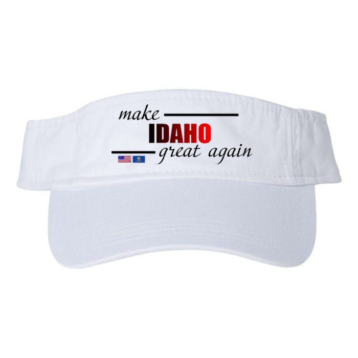 Make Idaho Great Again Valucap Bio-Washed Visor