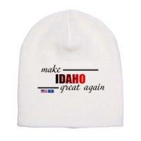 Make Idaho Great Again Short Acrylic Beanie