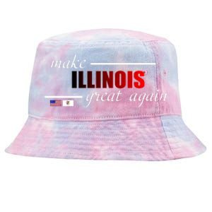 Make Illinois Great Again Tie-Dyed Bucket Hat