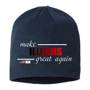 Make Illinois Great Again Sustainable Beanie