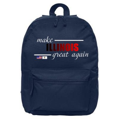 Make Illinois Great Again 16 in Basic Backpack