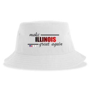 Make Illinois Great Again Sustainable Bucket Hat