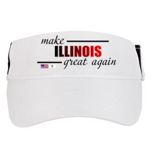 Make Illinois Great Again Adult Drive Performance Visor