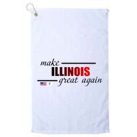 Make Illinois Great Again Golf Towel