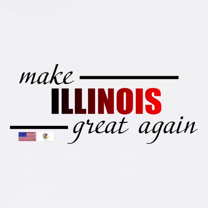 Make Illinois Great Again Golf Towel