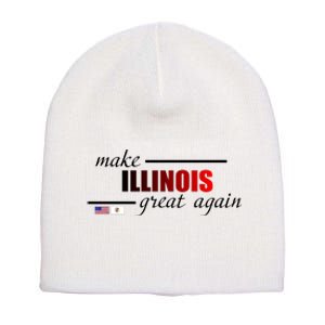 Make Illinois Great Again Short Acrylic Beanie