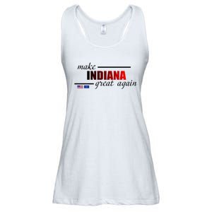 Make Indiana Great Again Ladies Essential Flowy Tank