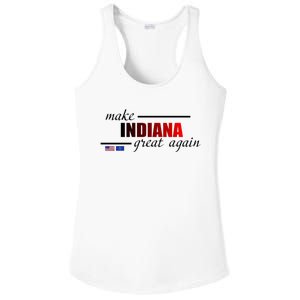 Make Indiana Great Again Ladies PosiCharge Competitor Racerback Tank